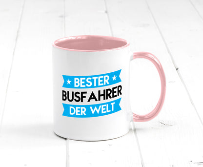 Bester Busfahrer | Berufsfahrer Fahrer v2 Geschenkidee Arbeit Kollegen Büro