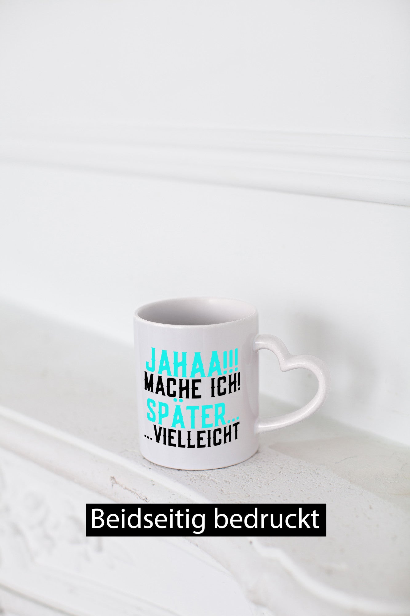 Mache ich später | Null Bock Arbeit lustiger Spruch Geschenk Kollegen Büro Tasse