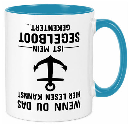 Segler Tasse | Segelboot Humor Kapitän Spruch Witz Geschenkidee