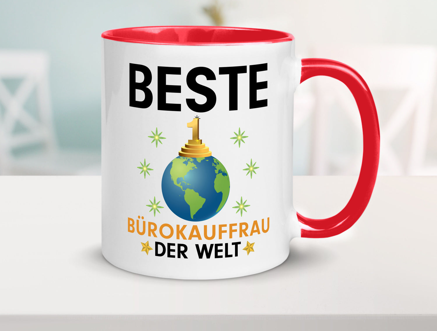 Welt Beste Bürokauffrau | Kauffrau Geschenk Arbeit Kollegen Büro lustiger