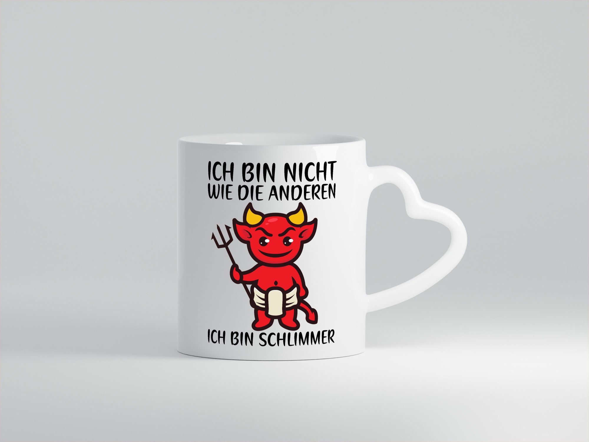 Ich bin nicht wie die anderen | frecher Teufel Teenager Geschenk Humor