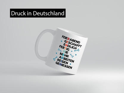 Muttertag | Rentnerin Ruhestand Reisen lustiger Spruch Geschenk Familie