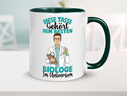 Im Universum: Biologe | Biologie Naturforscher Humor Geschenkidee Tasse