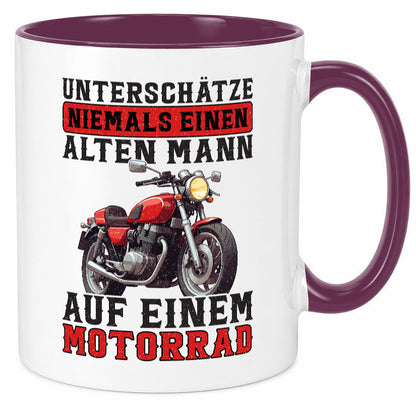 Biker Spruch | Männer Tasse Motorradfahrer Motorrad vl10 v2 Humor Geschenkidee