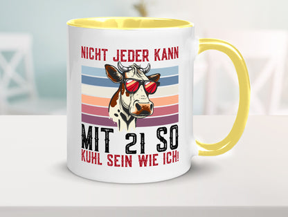 Mit 21 so gut aussehen | 21. Geburtstag Landwirt Bauer v2 Humor Geschenkidee