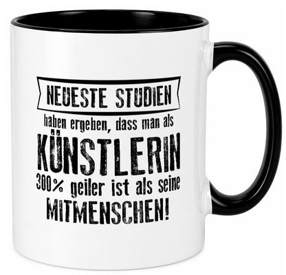 Neuste Studien: Künstlerin | lustig Kunst lustiger Spruch Geschenk Humor