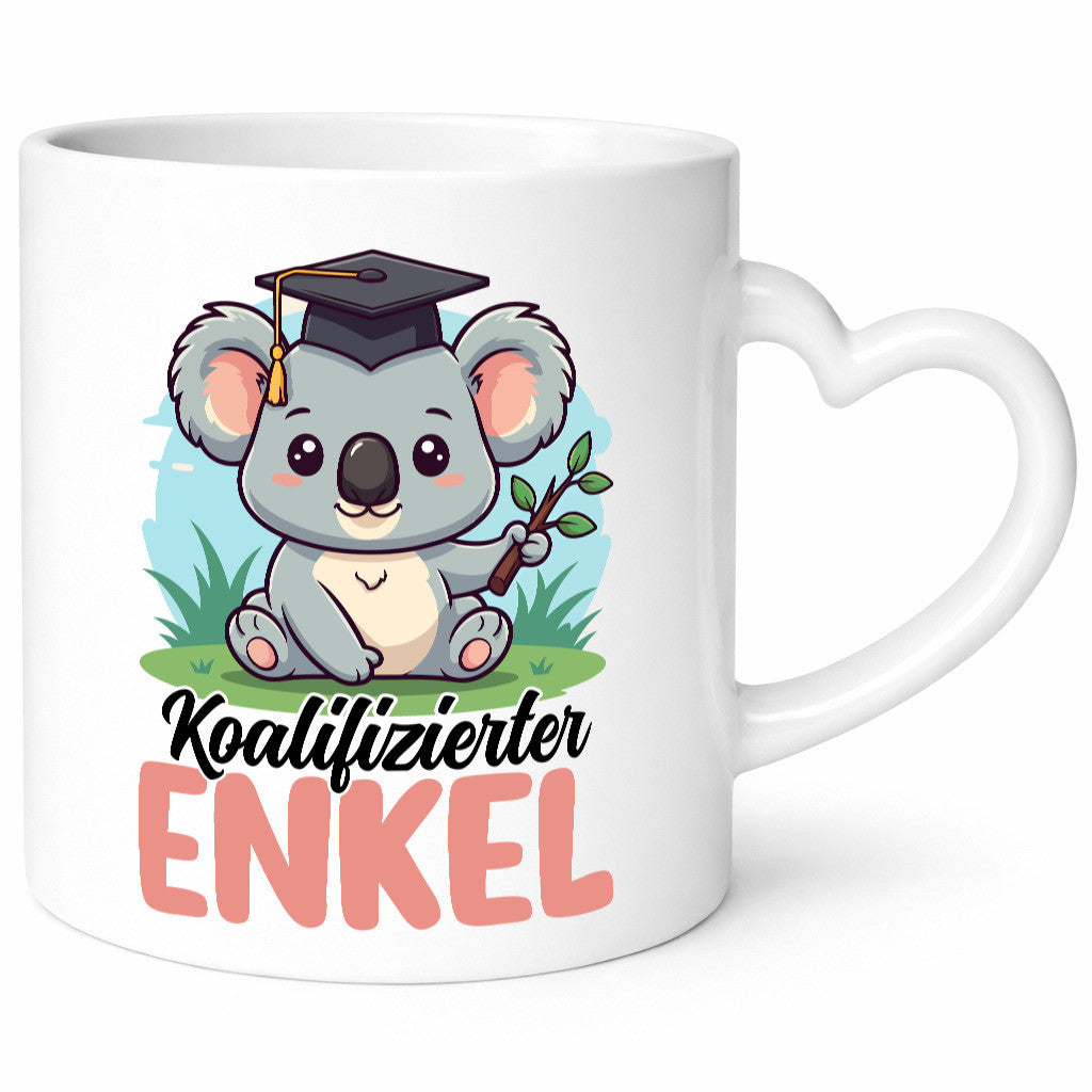 Koalifizierter Enkel | Großmutter Großvater Oma Opa lustiger Spruch Geschenk