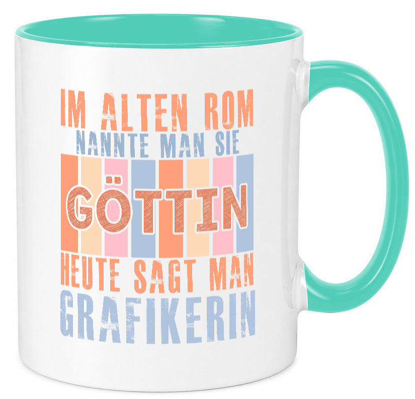 Heute sagt man: Grafikerin | Grafik Design Geschenk Humor Geschenkidee lustiger