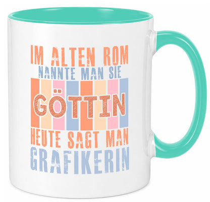 Heute sagt man: Grafikerin | Grafik Design Geschenk Humor Geschenkidee lustiger