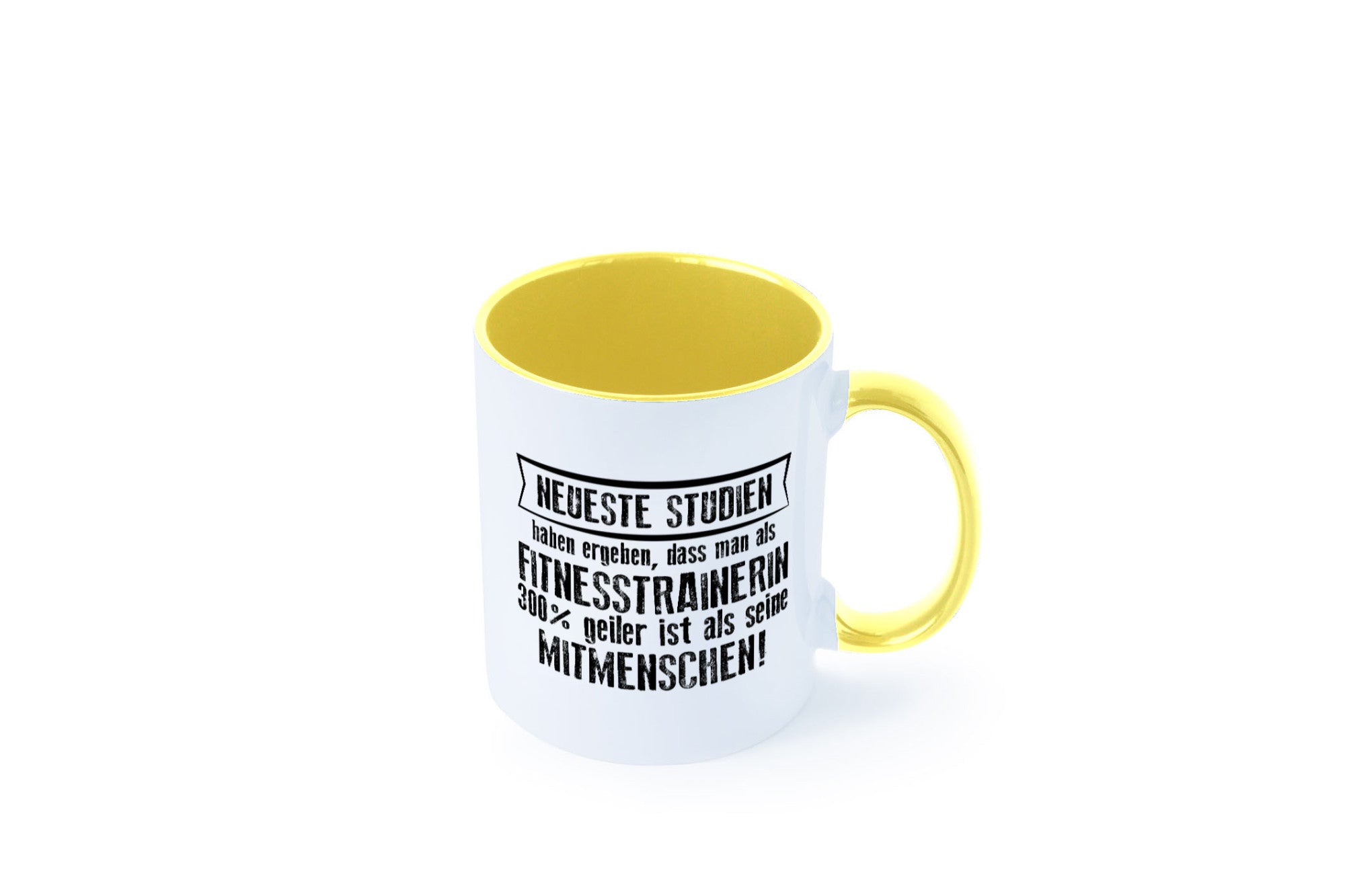Neuste Studien: Fitnesstrainerin | Trainerin Sport lustig Humor Geschenkidee