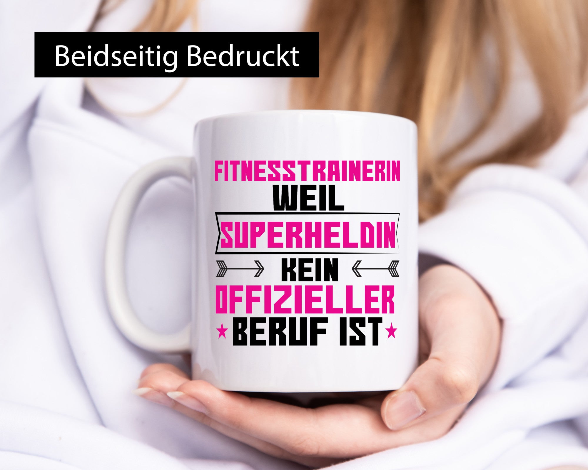 Superheldin Fitnesstrainerin | Trainerin Sport Geschenk Humor Geschenkidee