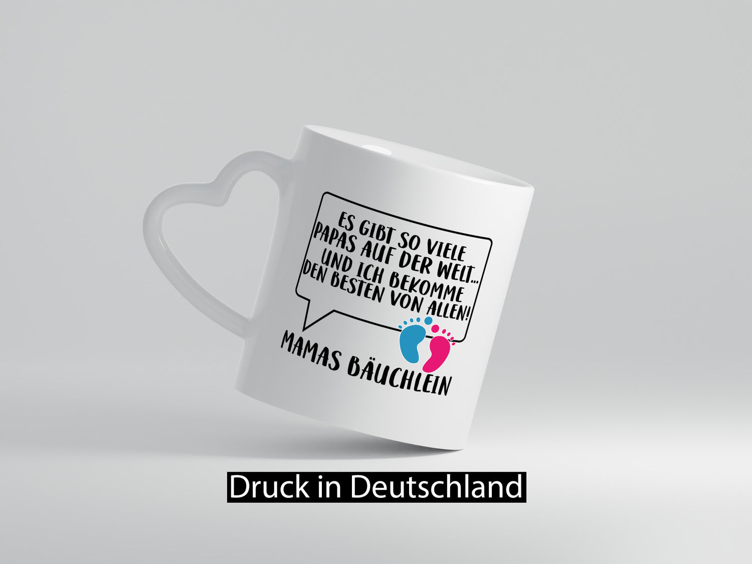 Mamas Bäuchlein | Vaterschaft Tasse werdender Papa lustig Familie Geschenkidee