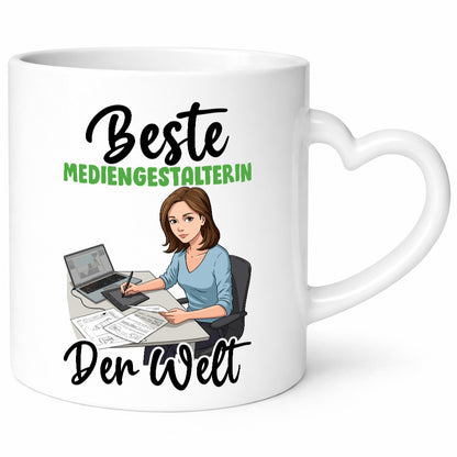 Beste Mediengestalterin | Medien v2 Geschenk Humor Geschenkidee lustiger Spruch
