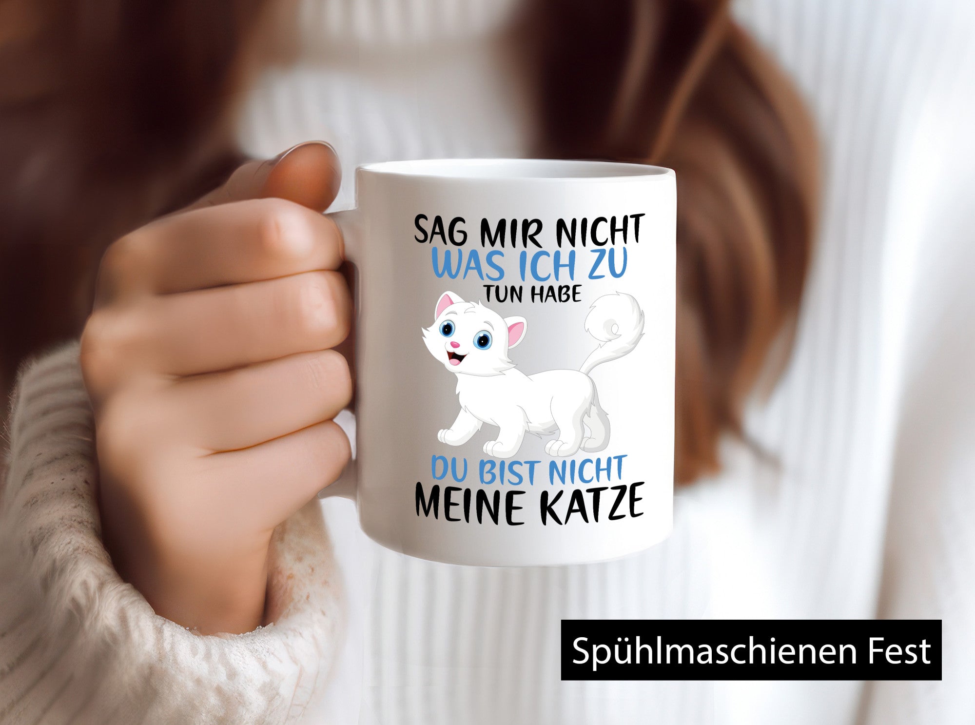 Sag mir nicht was ich zu tun habe | meine Katze Geschenk Tierliebhaber Humor