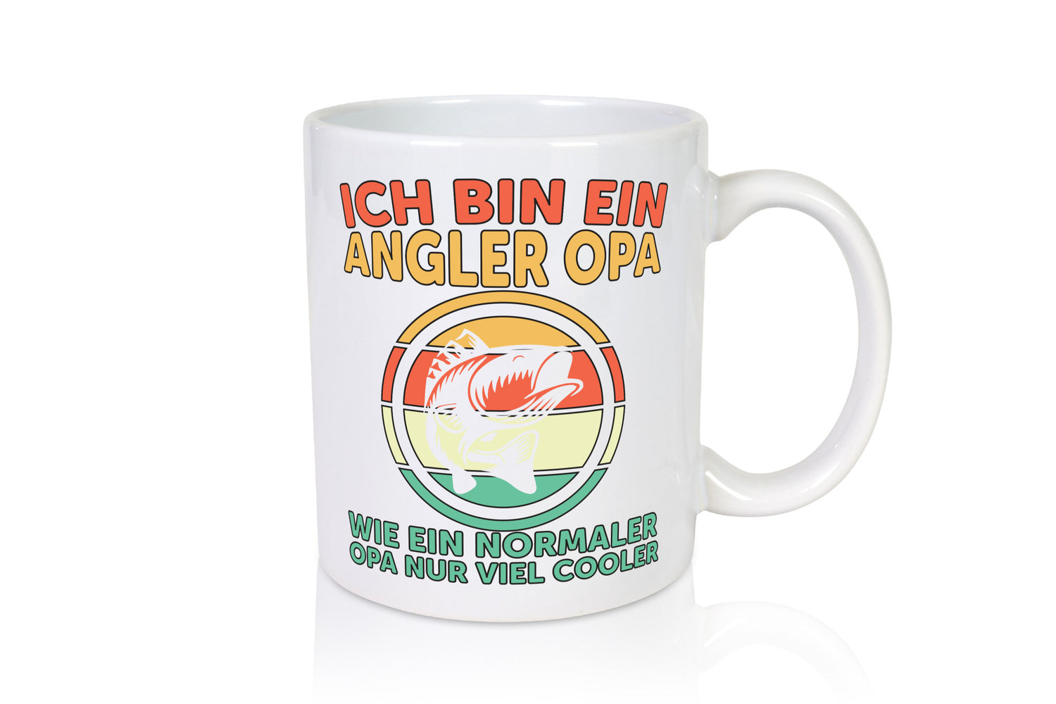 Angler Opa, wie normal, nur cooler | Fisch Geschenk Familie Geschenkidee