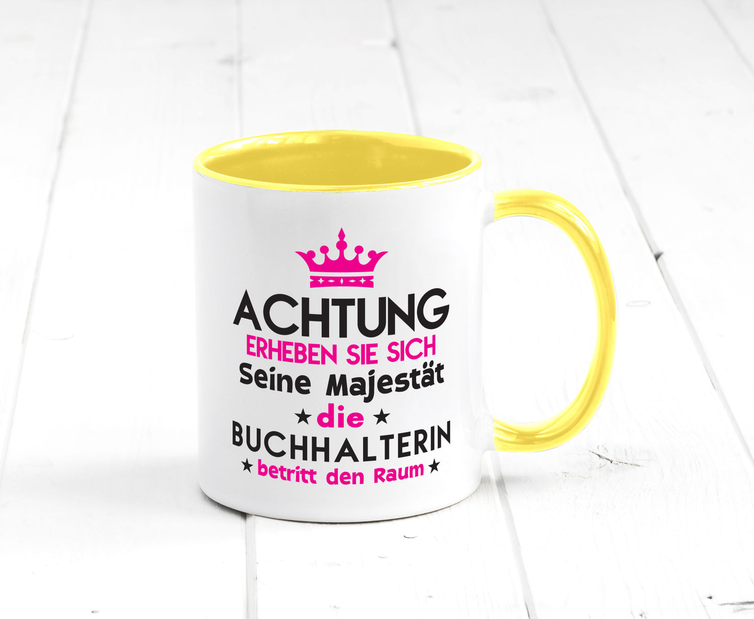 Seine Majestät Buchhalterin | Buchhaltung Humor Geschenkidee Tasse