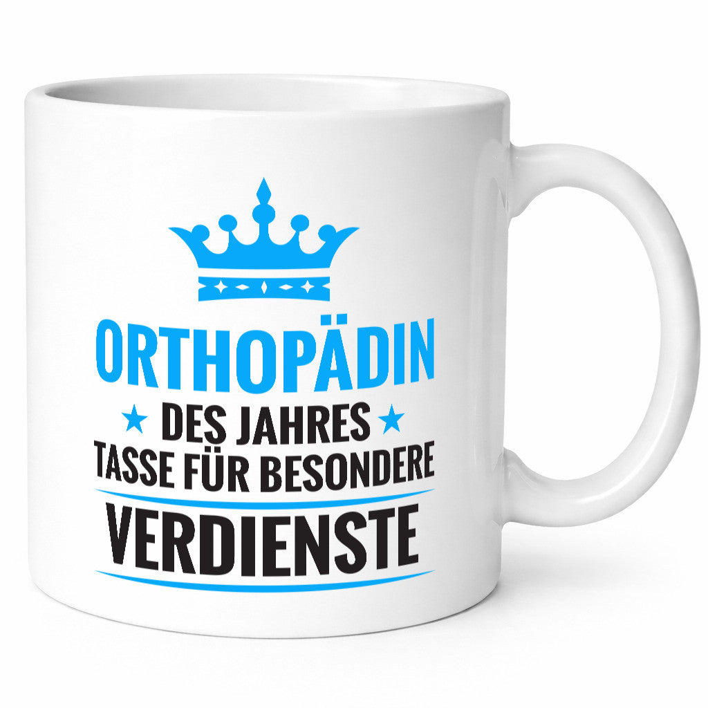 Besonderer Verdienst: Orthopädin |Orthopädie Geschenk Humor Geschenkidee