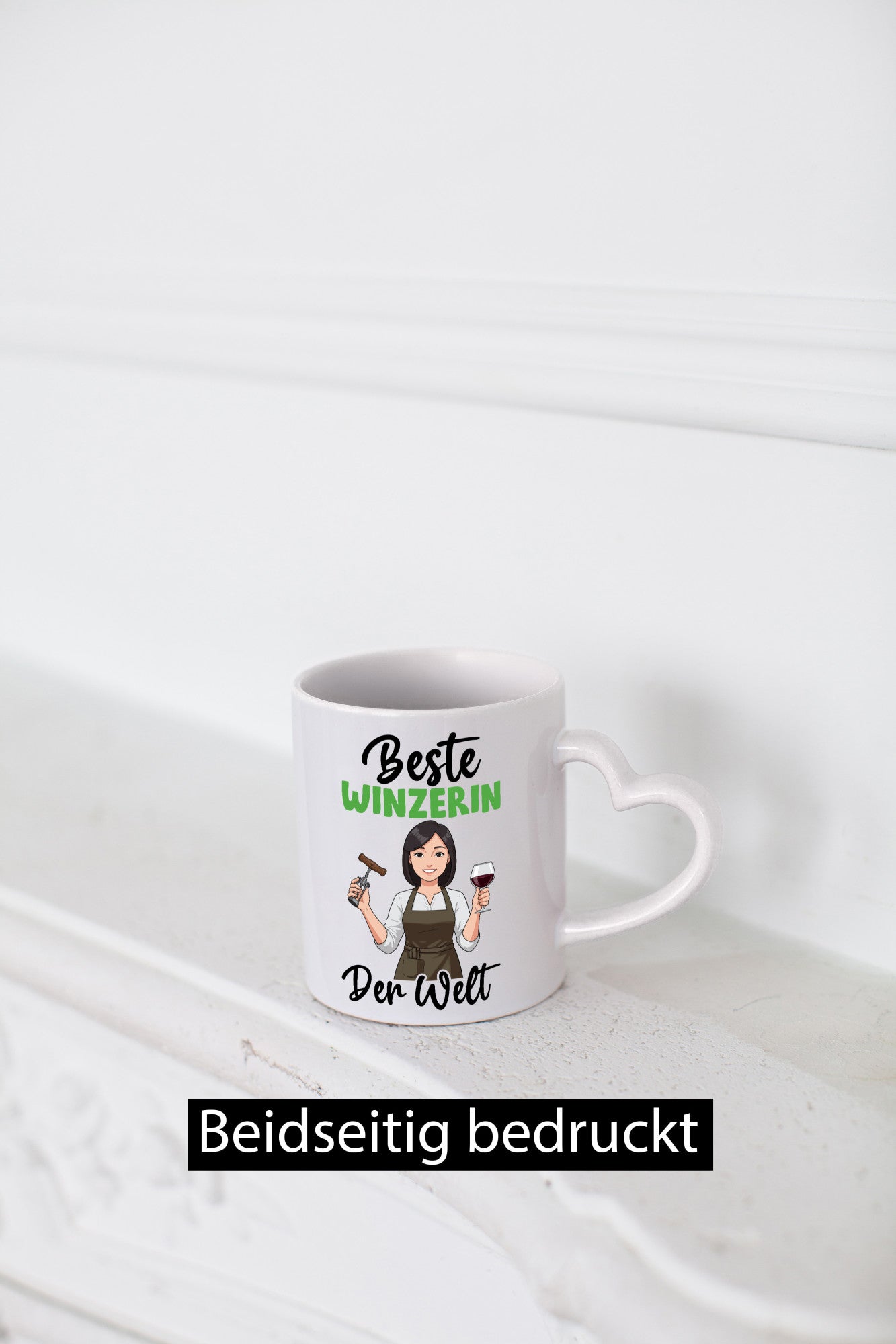Beste Winzerin | Weinbauer Wein v2 Humor Geschenkidee Tasse