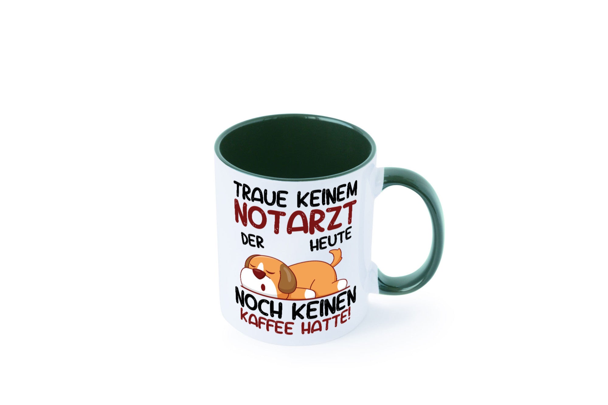 Traue keinem Notarzt | Arzt Geschenk Humor Geschenkidee lustiger Spruch Tasse