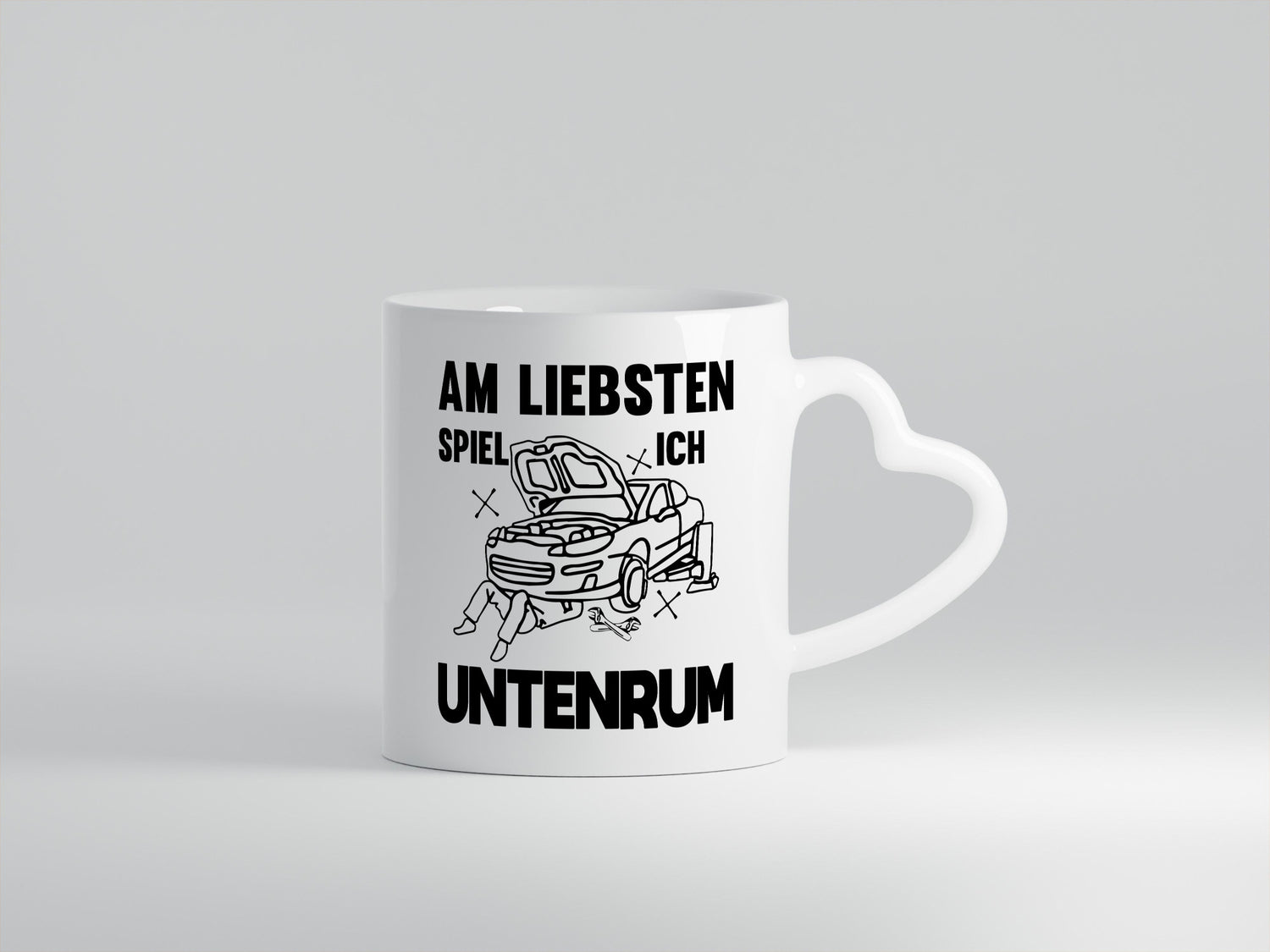 Am liebsten spiele ich untenrum | Autowektstatt lustiger Spruch Geschenk Humor