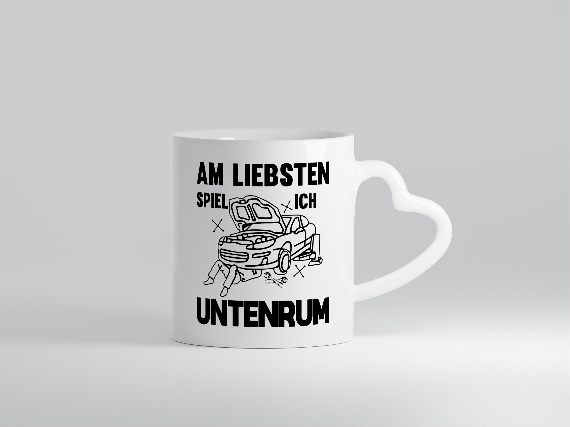Am liebsten spiele ich untenrum | Autowektstatt lustiger Spruch Geschenk Humor