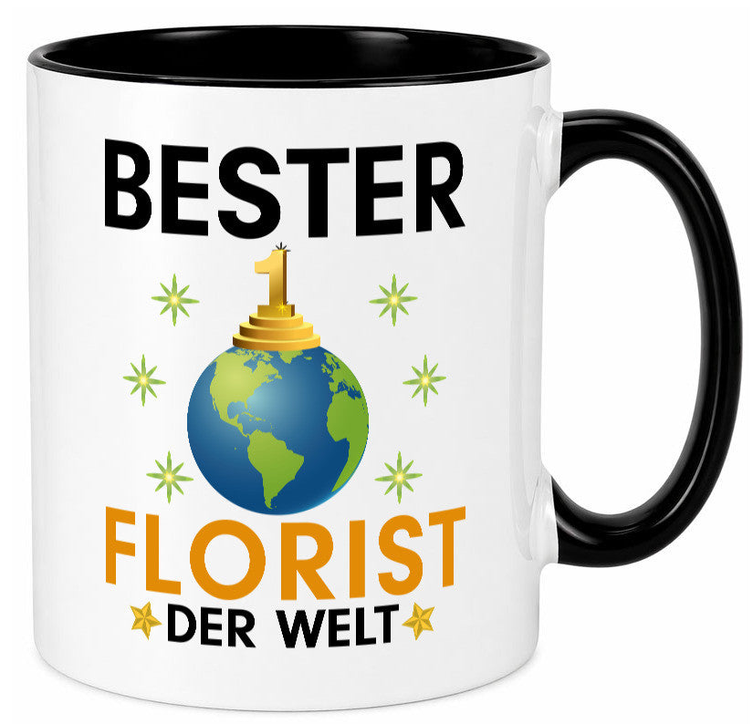 Welt Bester Florist | Blumen Verkäufer Humor Geschenkidee Tasse