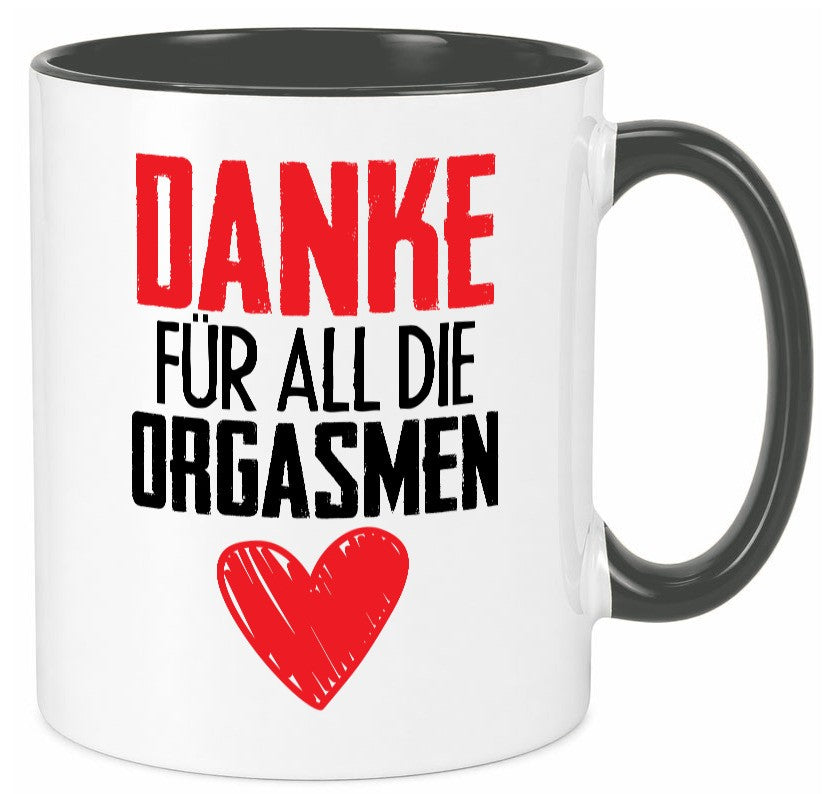 Orgasmus Tasse Geschenkidee Humor