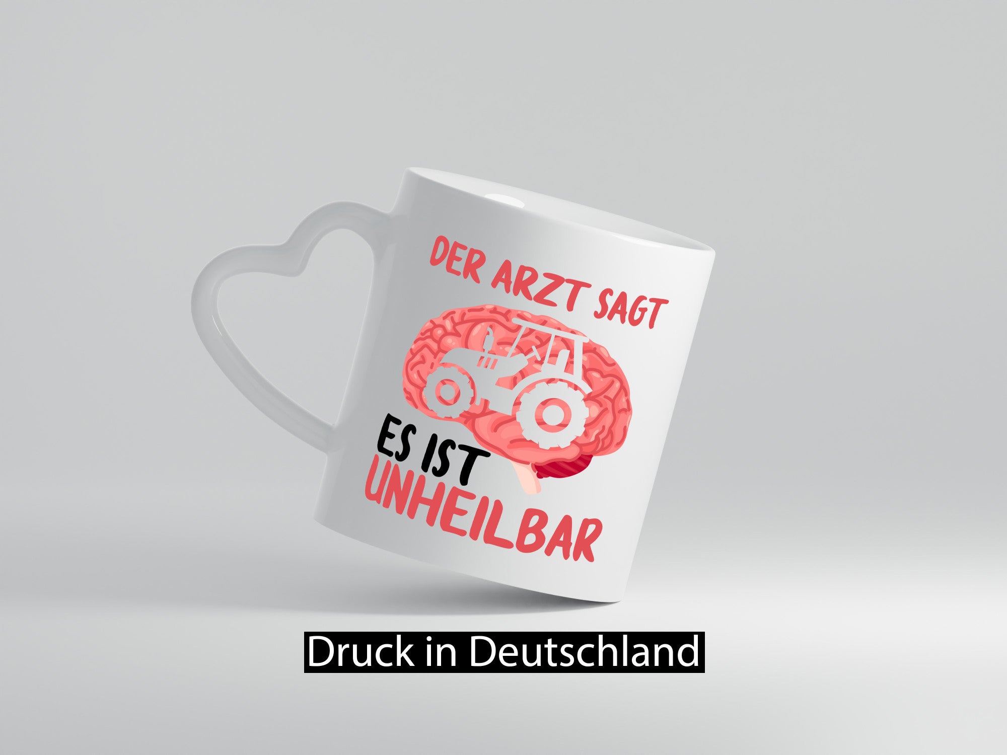 Der Arzt sagt es ist unheilbar | Traktor Landwirt Gehirn Humor Geschenkidee
