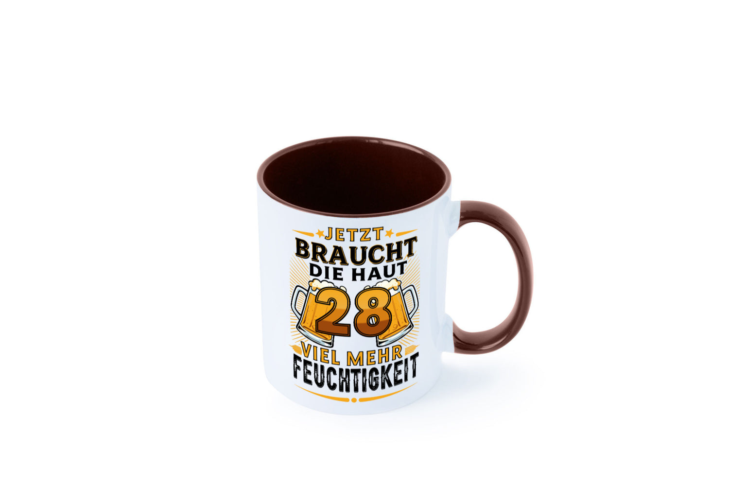 28 braucht die haut mehr Feuchtigkeit | 28. Geburtstag Humor Geschenkidee Tasse