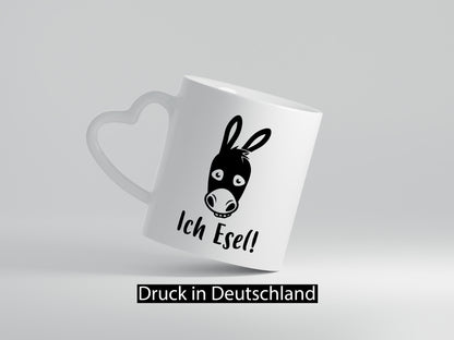 Ich Esel | Liebhaber lustig Humor Geschenkidee Geschenk Tasse