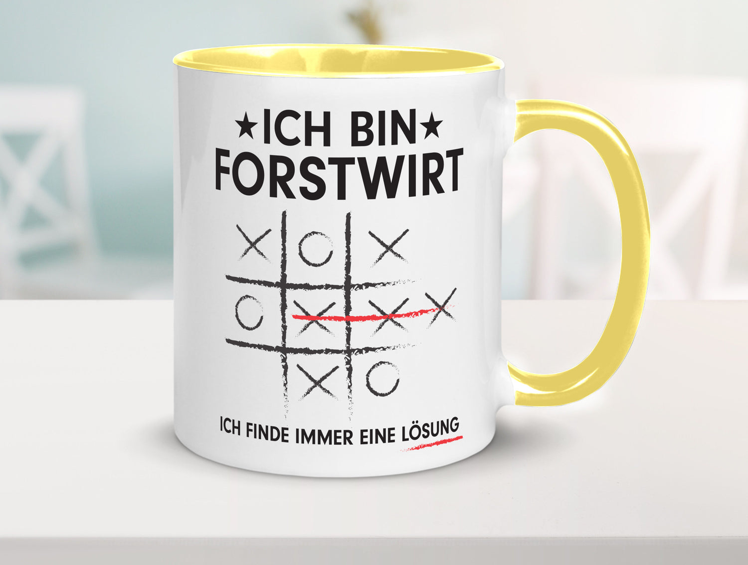 Lösung finden: Forstwirt | Waldarbeiter v2 Geschenkidee Arbeit Kollegen Büro