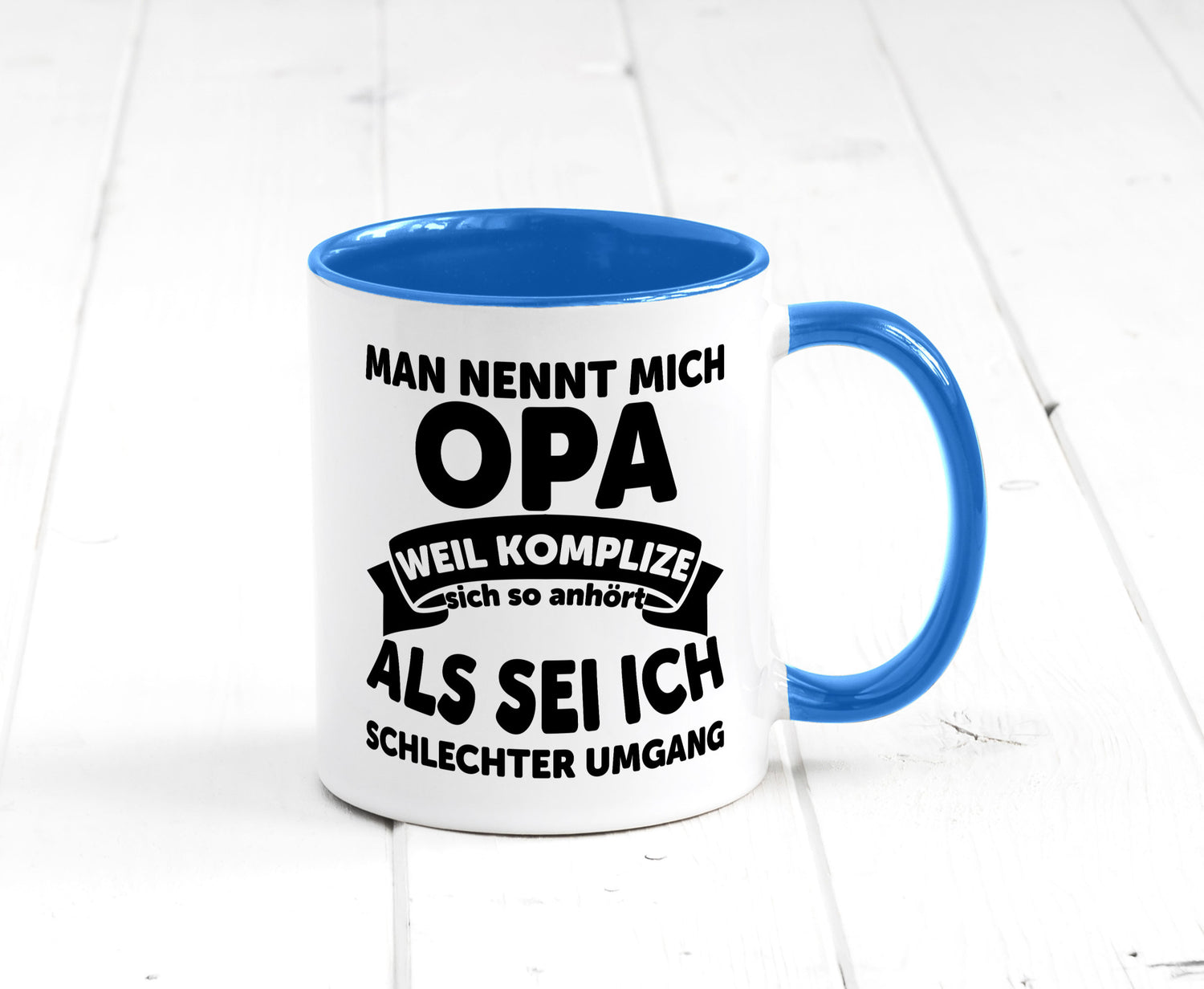 Nenn mich Opa, Komplize schlechter Umgang | Opa Witz Geschenk Familie