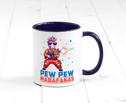 Pew Madafakas vl5 lustiger Spruch Geschenk Humor Geschenkidee Tasse