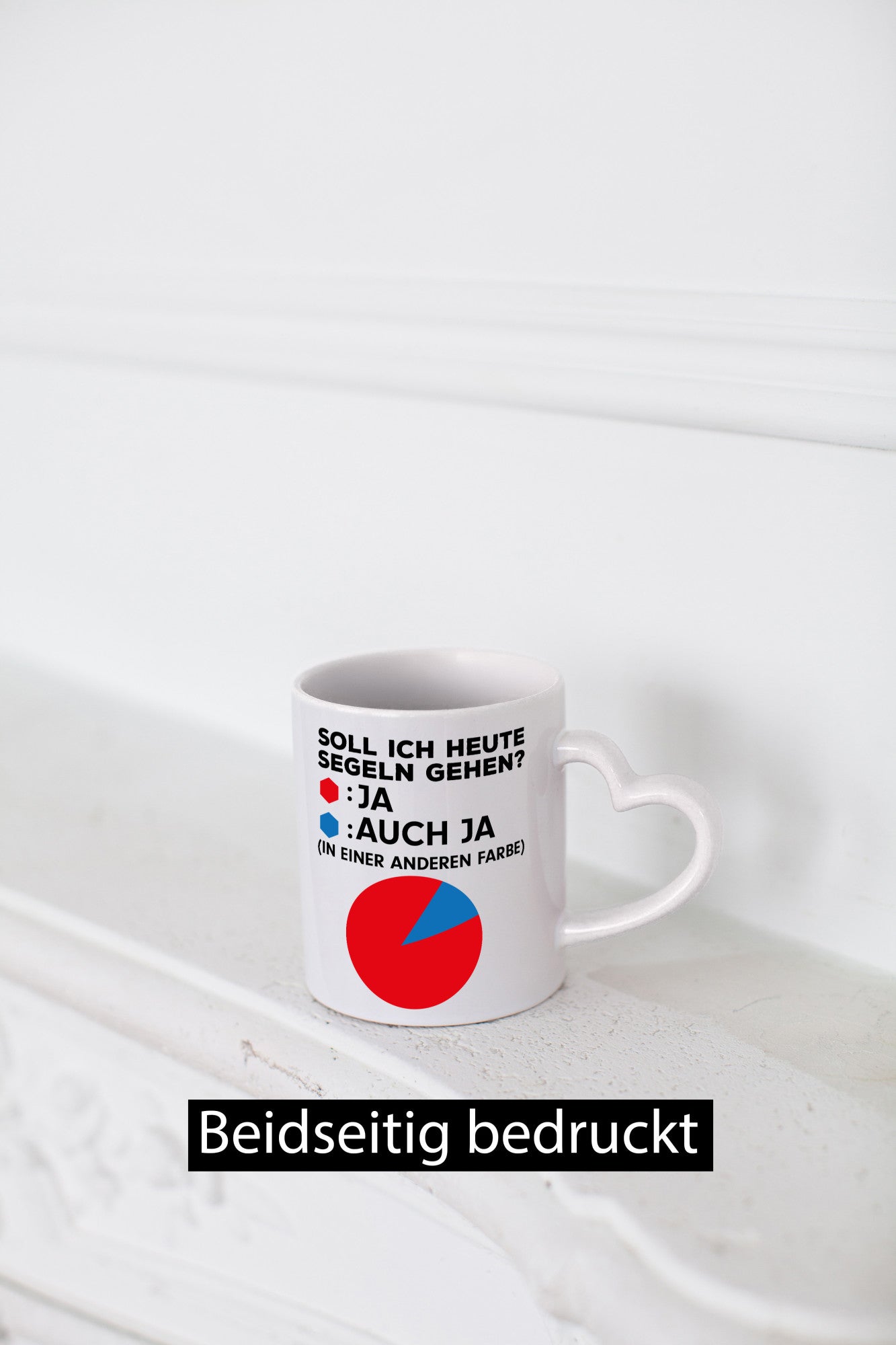 Segeln gehen | Segler Tasse Segelboot Kapitän lustiger Spruch Geschenk Humor