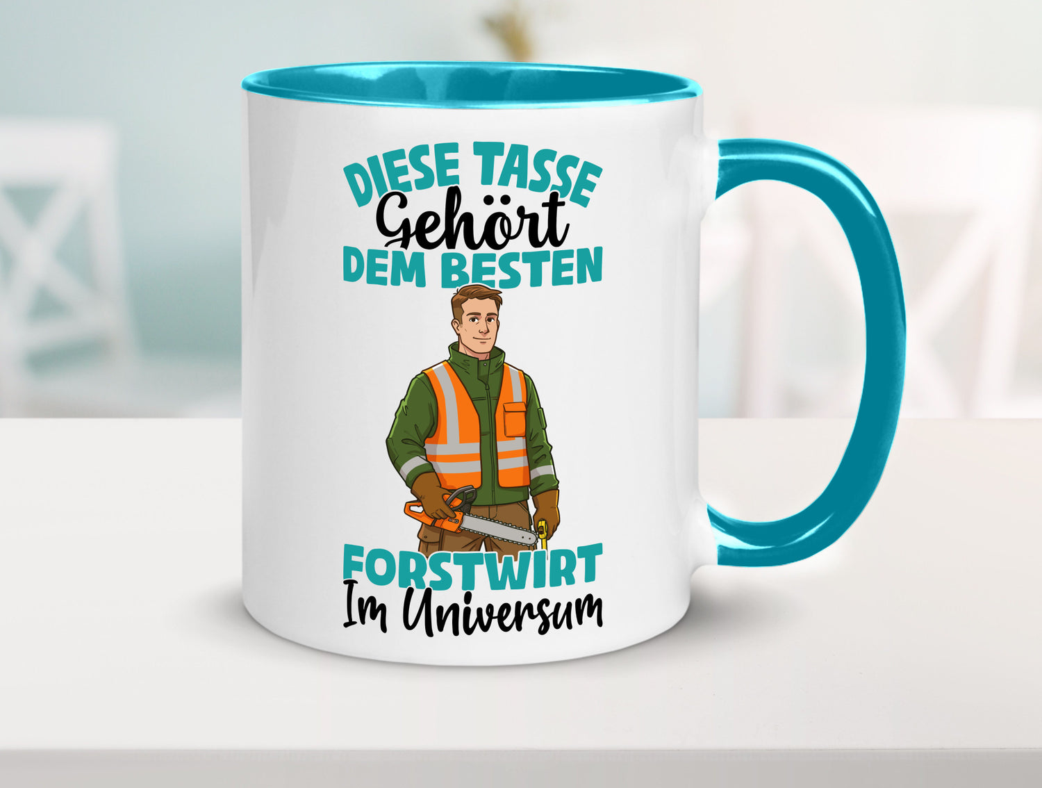 Im Universum: Forstwirt | Waldarbeiter lustig Arbeit Kollegen Büro Geschenk