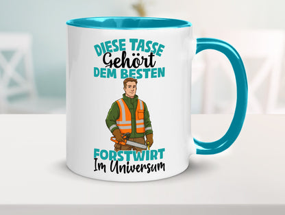 Im Universum: Forstwirt | Waldarbeiter lustig Arbeit Kollegen Büro Geschenk