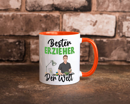 Bester Erzieher | Pädagoge Schule v2 Geschenk Humor Geschenkidee lustiger