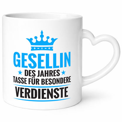 Besonderer Verdienst: Gesellin | Handwerkerinnen Geschenk Humor Geschenkidee