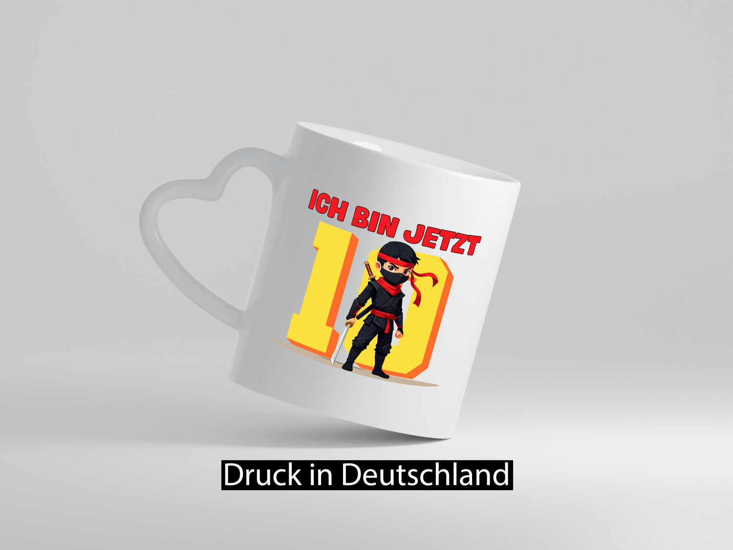 10. Geburtstag | 10 Jahre Ninja Kinder Geschenk Geschenkidee lustiger Spruch
