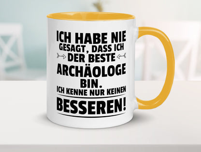 Der Beste Archäologe | Archäologie Forscher Humor Geschenkidee Tasse
