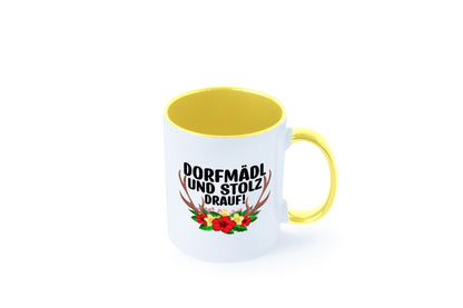 Dorfmädel und stolz drauf | Dorfkind Dorf v2 Geschenkidee Humor Tasse