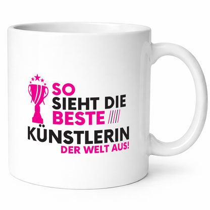 Die Weltbeste Künstlerin| Spruch lustig | Kunst lustiger Geschenk Humor