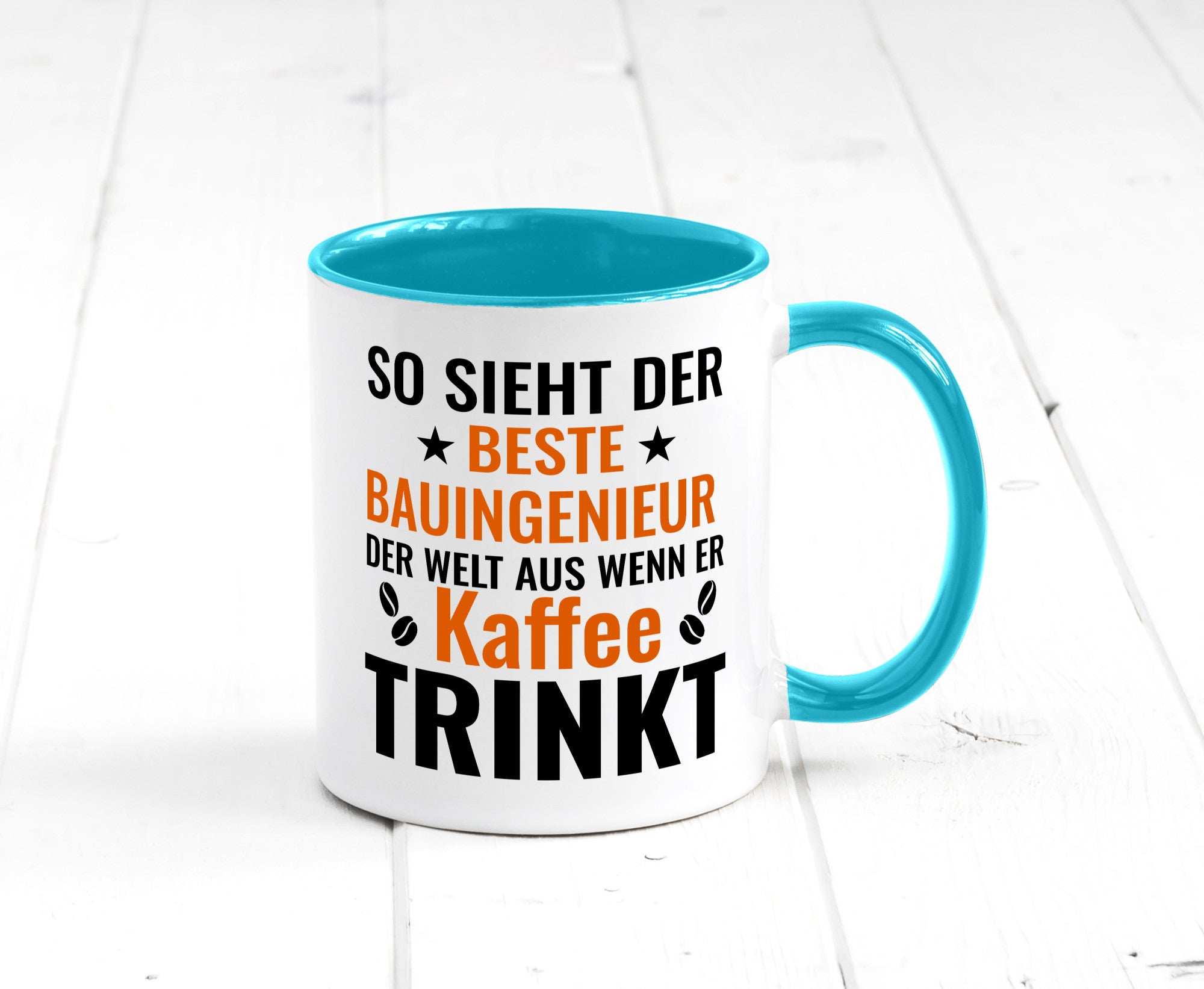 Kaffee trinkt: Bauingenieur | Ingenieur Geschenkidee Humor Tasse