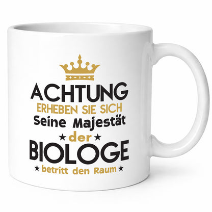 Seine Majestät Biologe | Biologie Naturforscher lustig Humor Geschenkidee