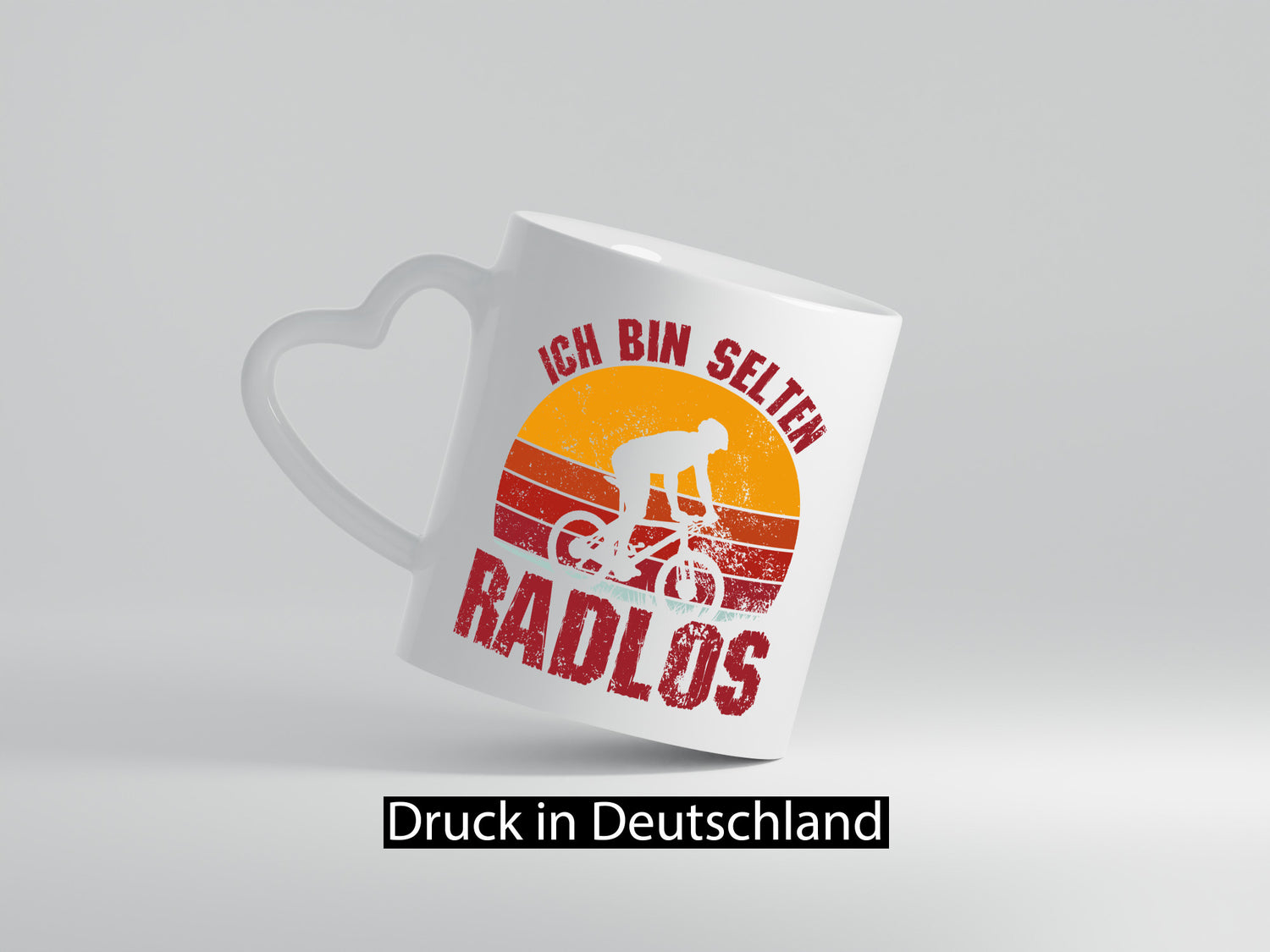 Ich bin Selten Radlos | Radfahrer Mountainbike Humor Geschenkidee Tasse