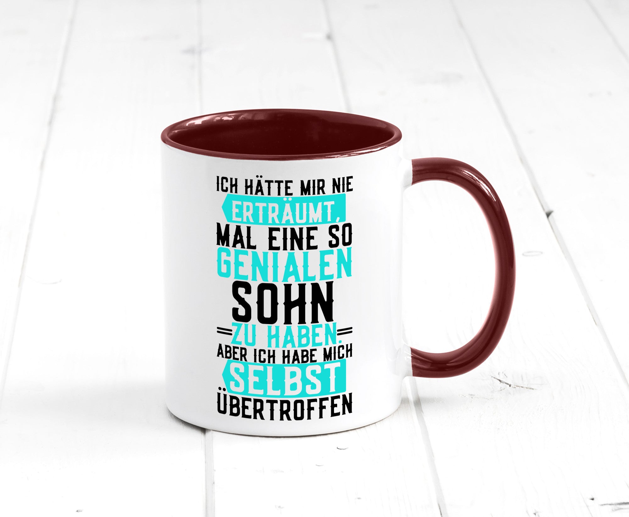 Wundervoller Sohn | Liebe Papa Vatertag Humor Geschenk Familie Geschenkidee