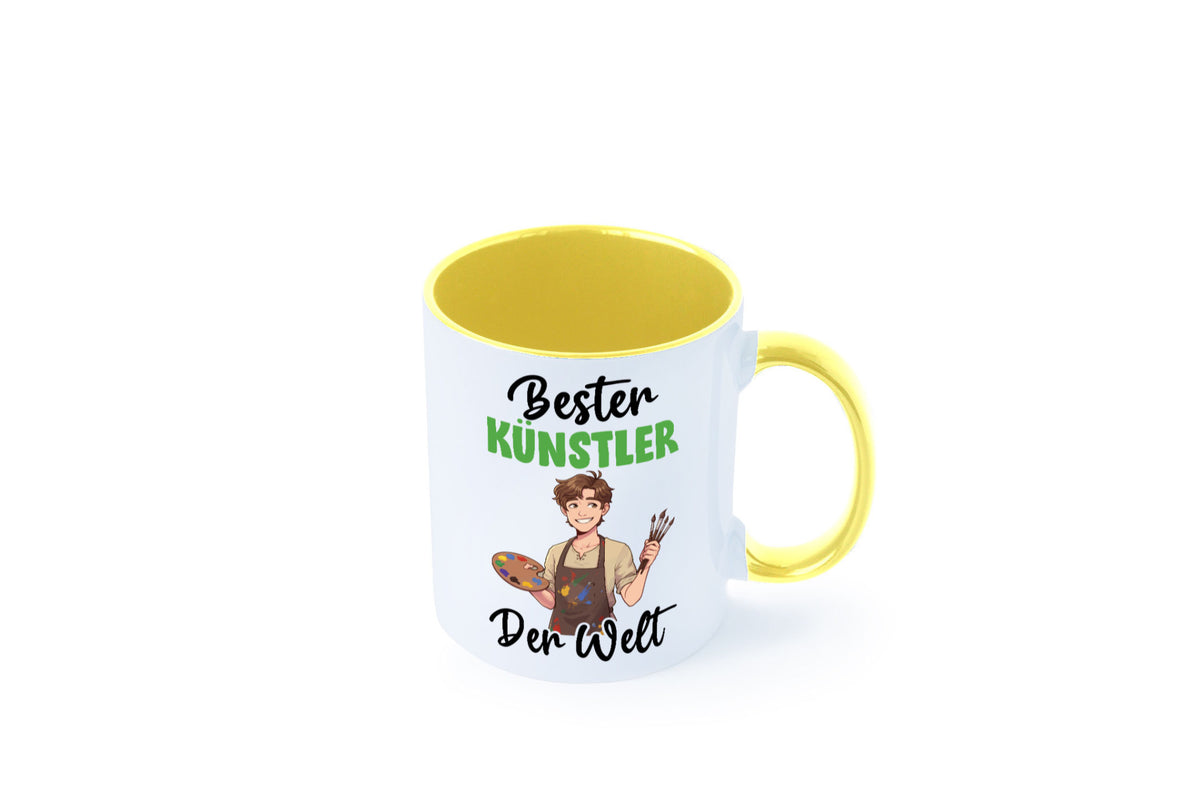 Bester Künstler | Kunst Geschenkidee Humor Tasse