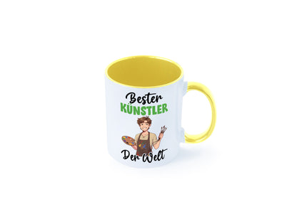 Bester Künstler | Kunst Geschenkidee Humor Tasse
