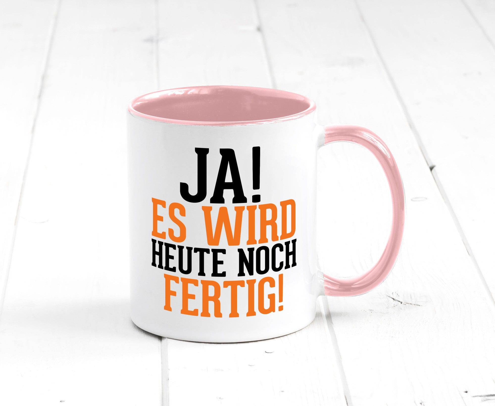 Ja es wird heute noch fertig | Arbeit Kollegen Werkstatt Humor Büro
