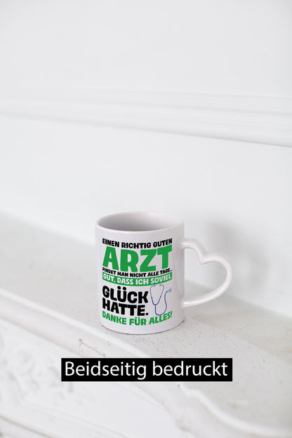 Richtig guter Arzt | Dankeschön Tasse Ärzte Spruch vl10 Geschenk Humor